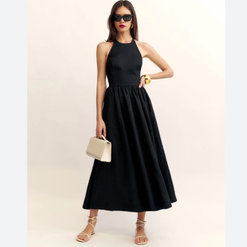 Reformation Percy Linen Dress